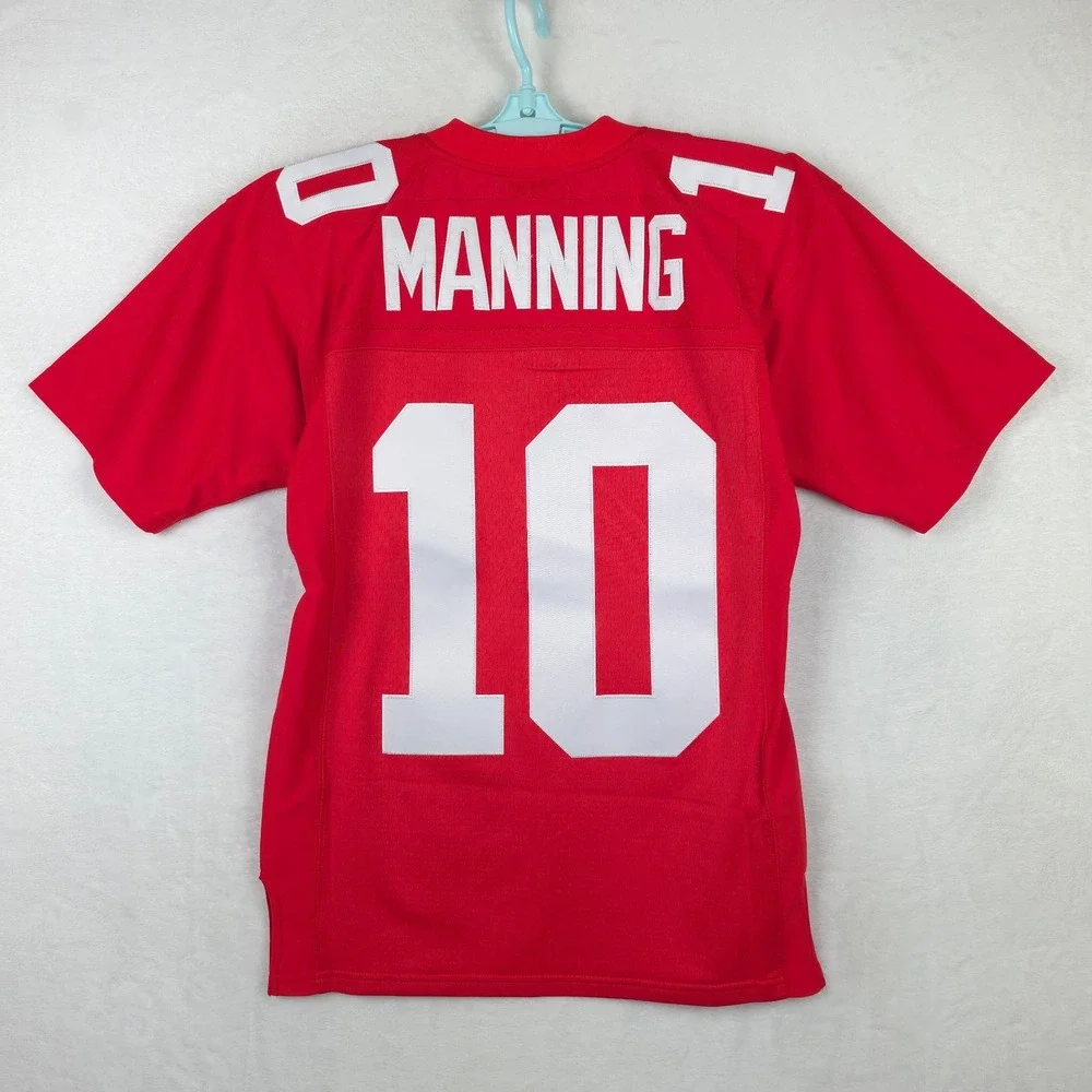 Eli Manning New York Giants Mitchell & Ness NFL Small Jersey 2004 Red #10 NWT